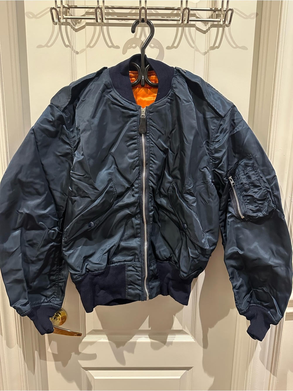 NWT Vintage Alpha Industries L-2B Flight Jacket Made USA Large